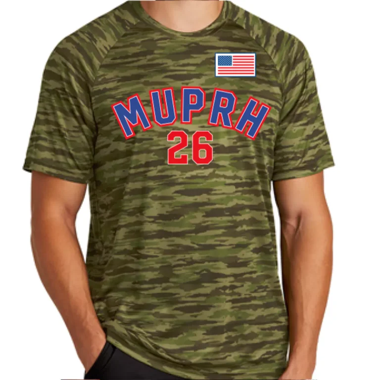 Murph Lettering Murph: Olive Tiger Patriot – UNITEE