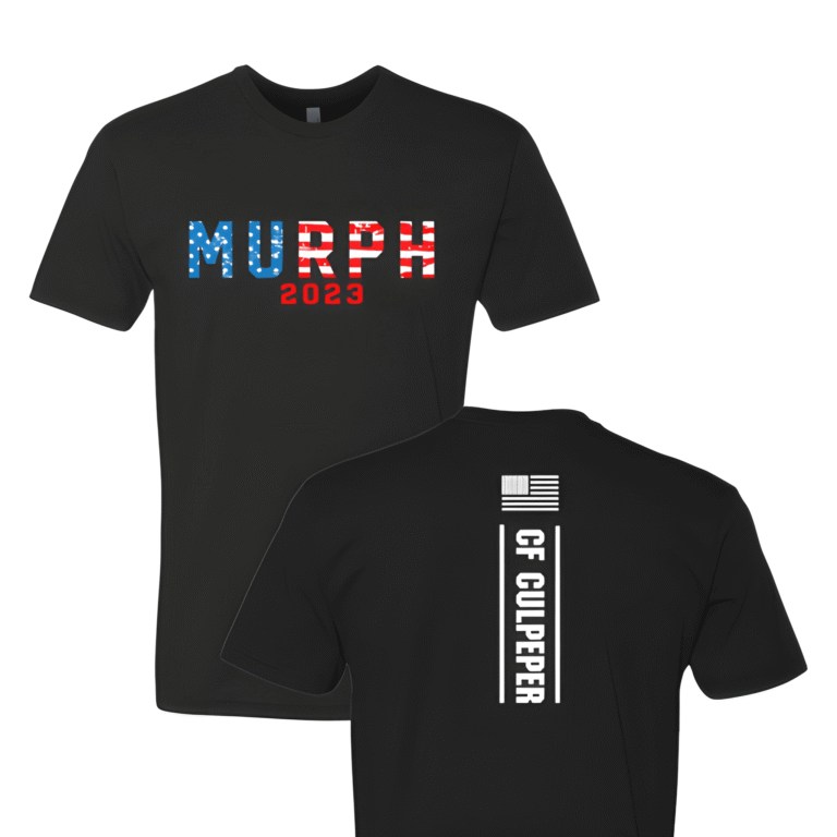 Murph Lettering CrossFit Culpeper: Murph Stars & Stripes Standard - UNITEE
