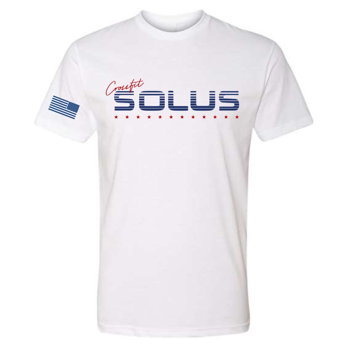 CrossFit Solus Americana Tee White