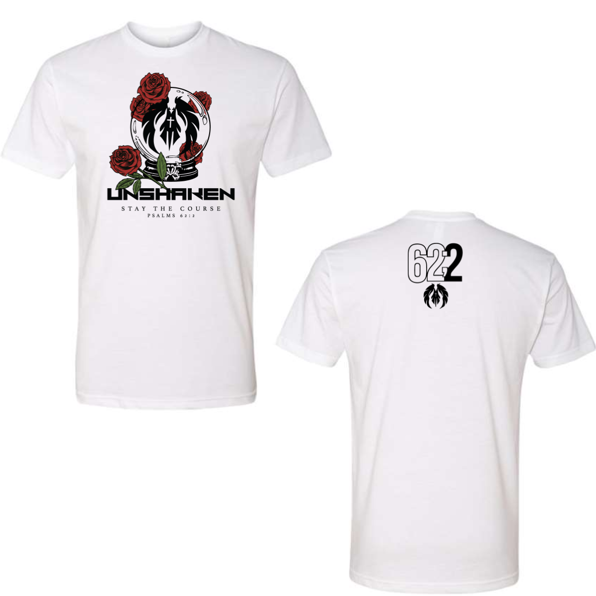 Unshaken Rose Graphic Tee